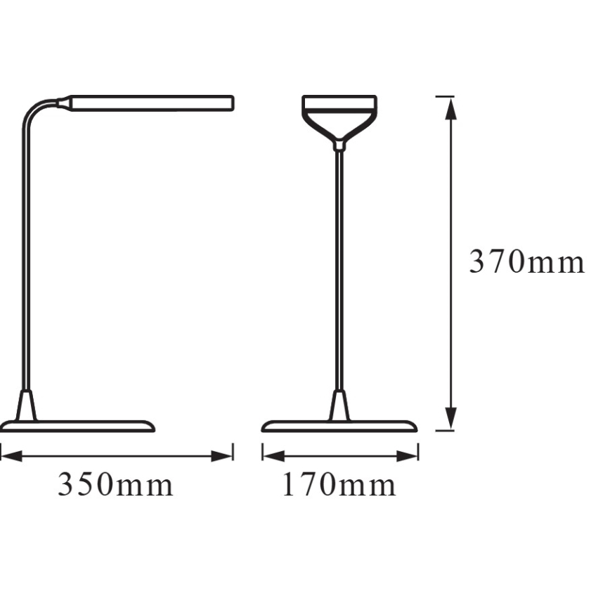 Osram - dimbar LED-bordslampa PANAN LED/5W/5V