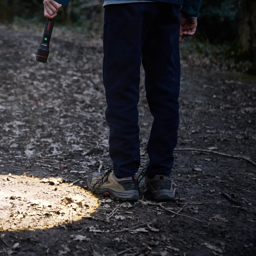 Osram - Uppladdningsbar dimmbar LED-ficklampa LEDINSPECT PRO TORCH 1200 LED/13W/3,6V 4000 mAh IP44