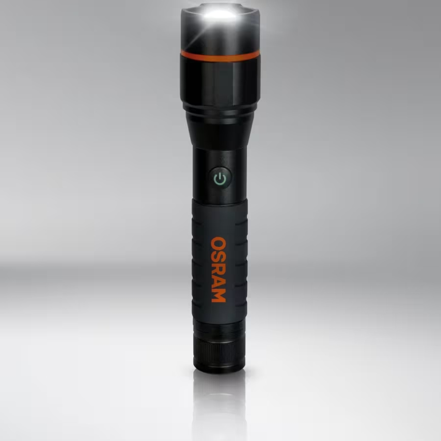 Osram - Uppladdningsbar dimmbar LED-ficklampa LEDINSPECT PRO TORCH 1200 LED/13W/3,6V 4000 mAh IP44