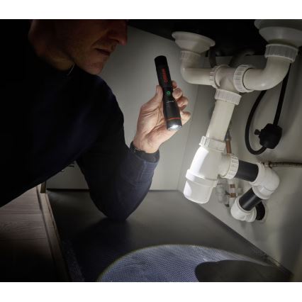 Osram - Dimmbar uppladdningsbar LED-ficklampa LEDINSPECT PRO TORCH 800 LED/8W/3,7V 2200 mAh IP44