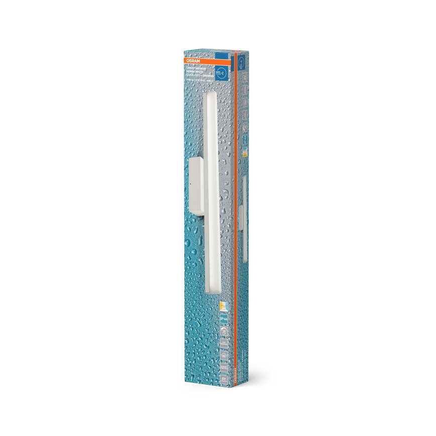 Osram - ORBIS MIRROR LED dimbar spegelbelysning för badrum 10W/230V 3000/4000K 60 cm IP44 vit