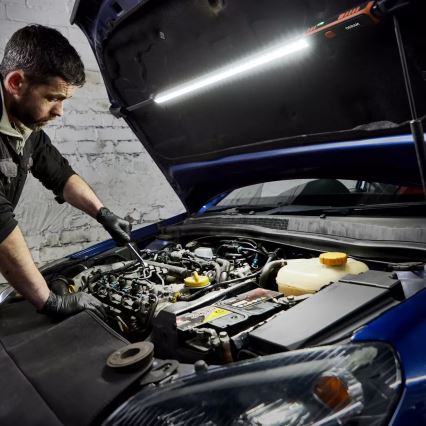 Osram - Dimbar uppladdningsbar LED-inspektionslampa LEDINSPECT UNDERBONNET LED/16W/3,7V IP65