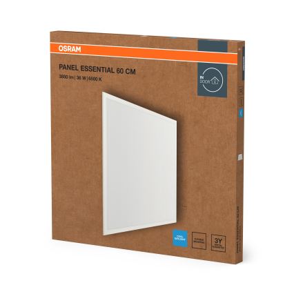 Osram - LED infälld takpanel ESSENTIAL LED/36W/230V 6500K 59,6x59,6 cm vit