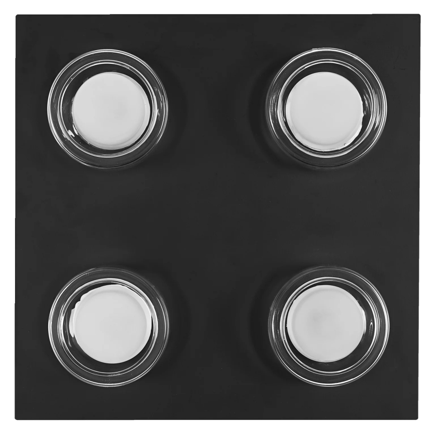 Osram - LED badrumsplafond ORBIS FLAME 4xLED/5,5W/230V 3000/4000K IP44 svart