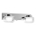 Osram - LED badrumsväggarmatur ORBIS FLAME 2xLED/5,5W/230V 3000/4000K IP44 blank krom