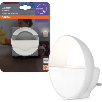 Osram - LED dimbar nattlampa LUNETTA LED/0,65W/230V