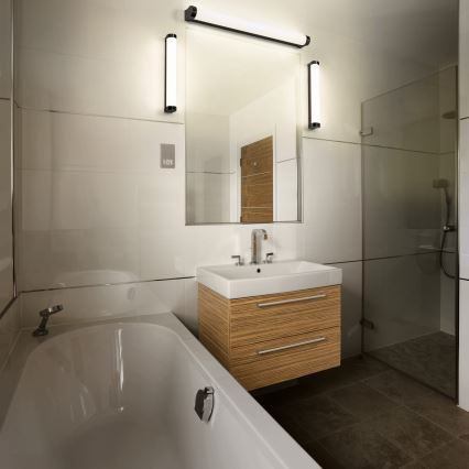 Osram - LED dimbar spegelbelysning ORBIS TUBE LED/12W/230V 60 cm IP44 svart