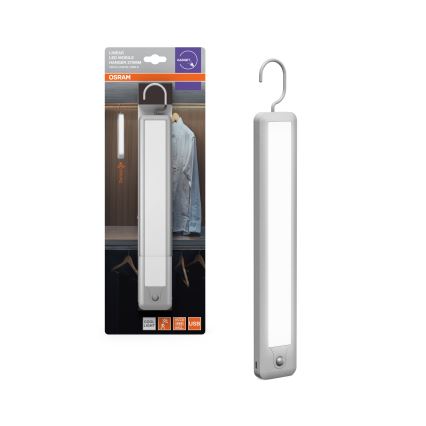 Osram - LED hängande orienteringsarmatur med rörelsesensor MOBILE LED/2,35W/5V 1000 mAh vit