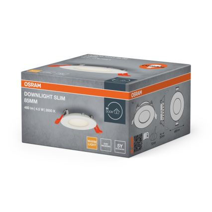 Osram - LED infälld takarmatur SLIM LED/4,5W/230V 3000K