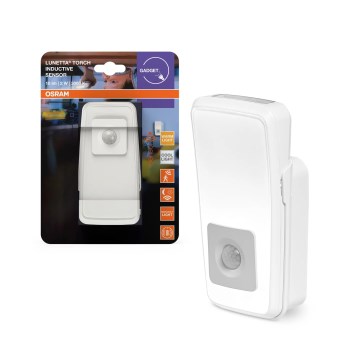 Osram - LED nattlampa för vägguttag med sensor LUNETTA LED/2W/230V