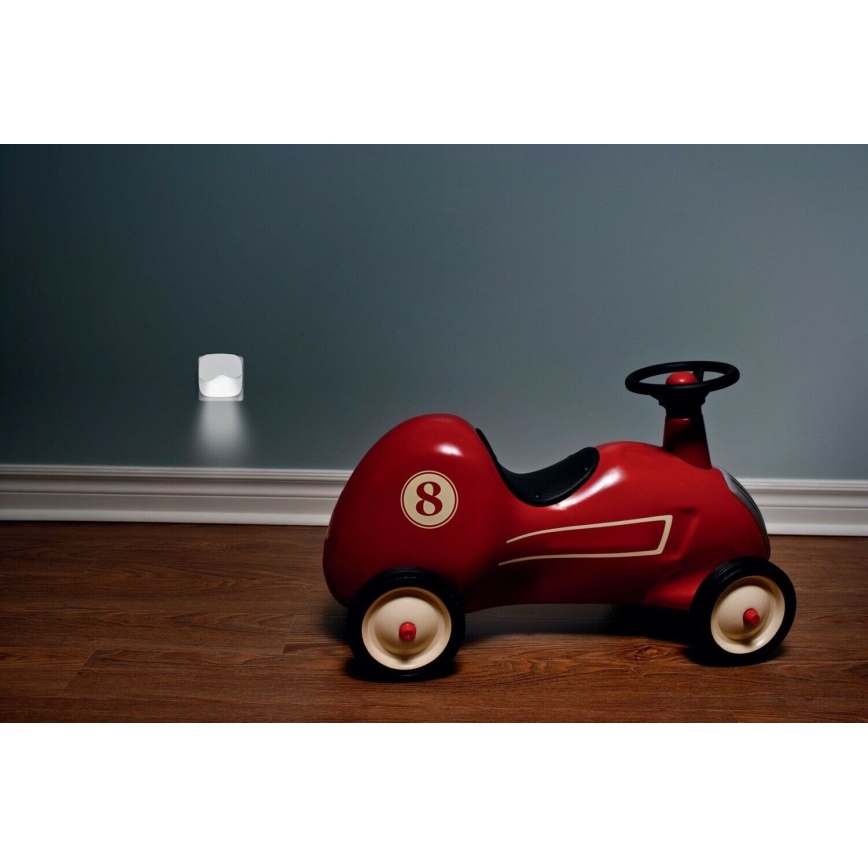 Osram - LED-nattlampa för vägguttag med skymningssensor LUNETTA LED/0,5W/230V