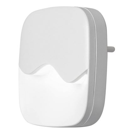 Osram - LED-nattlampa för vägguttag med skymningssensor LUNETTA LED/0,5W/230V