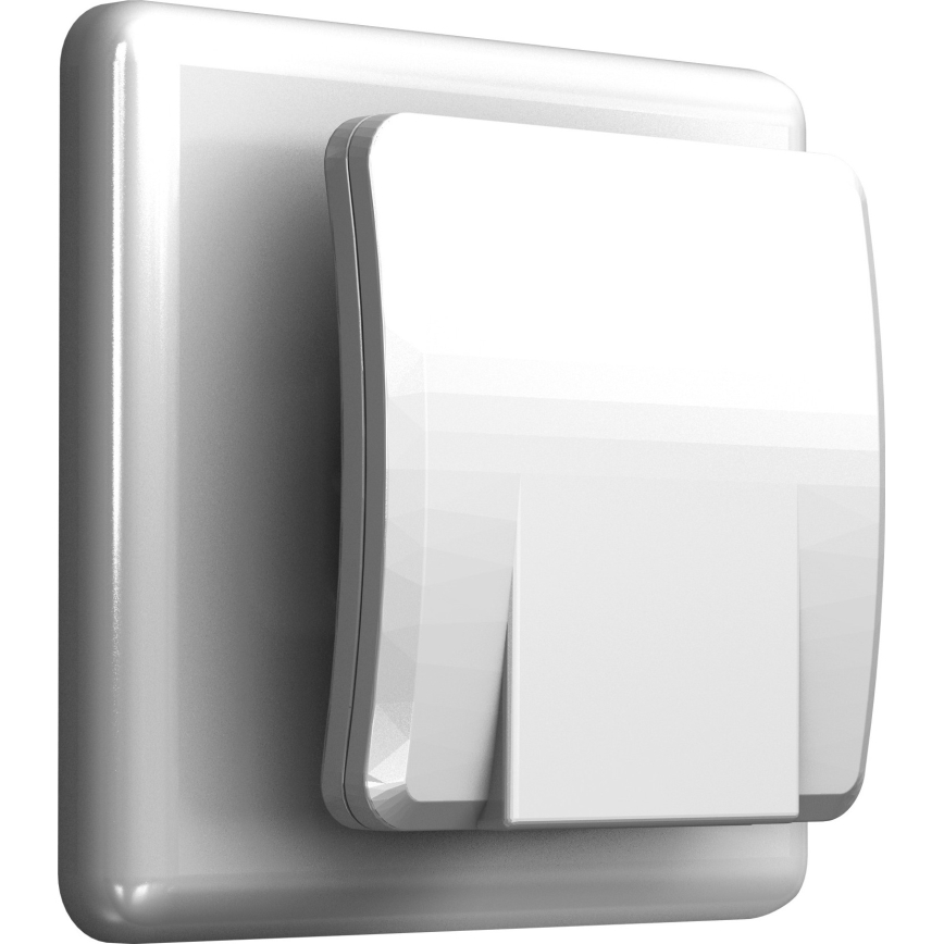 Osram - LED-nattlampa med sensor LUNETTA LED/0,3W/230V vit