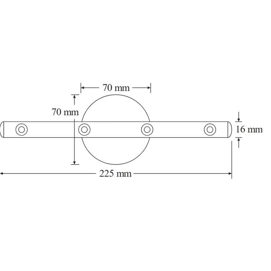 Osram - LED-orienteringslampa LEDSTIXX LED/0,6W/3xAAA