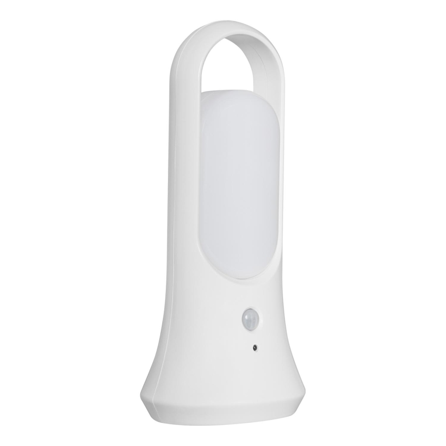 Osram - LED-orienteringslampa med rörelse- och skymningssensor MOBILE LED/0,7W/4xAAA vit