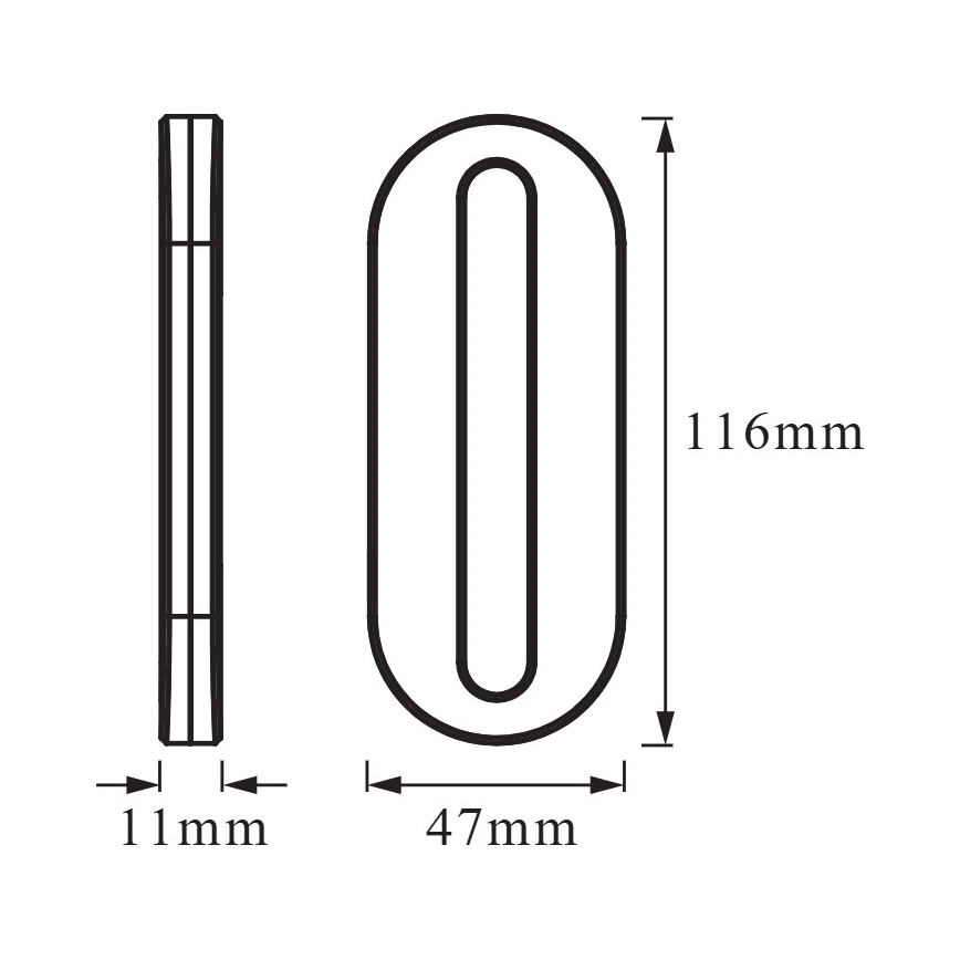 Osram - LED-orienteringslampa med rörelsesensor MOBILE LED/0,5 W/3,7 V 330 mAh CRI 90 vit