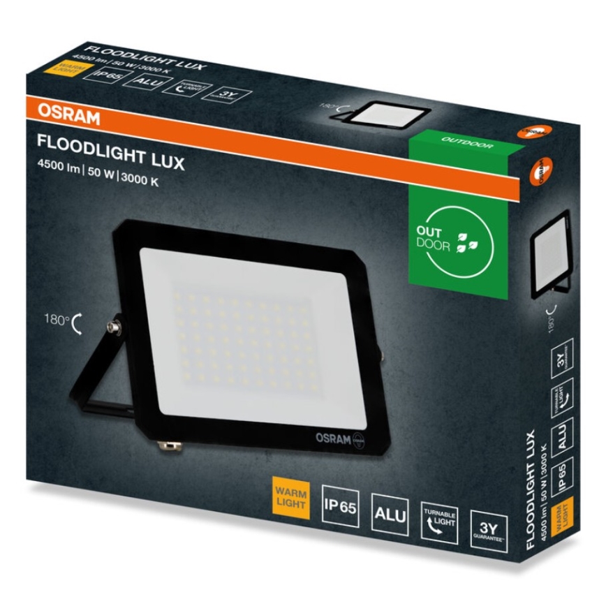 Osram - LED-reflektor FLOODLIGHT LED/50W/230V 3000K IP65