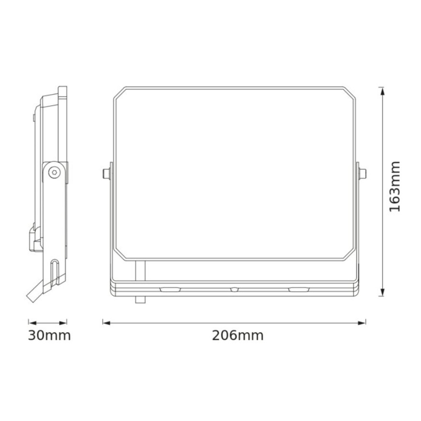 Osram - LED-reflektor FLOODLIGHT LED/50W/230V 3000K IP65