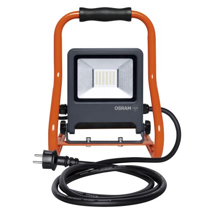 Osram - LED-reflektor med stativ R-STAND LED/30W/230V 4000K P44 orange