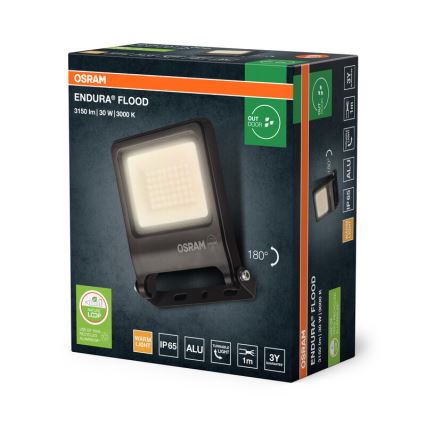 Osram - LED-strålkastare ENDURA LED/30W/230V 3000K IP65