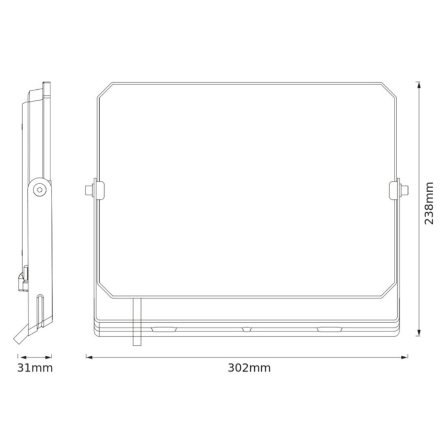 Osram - LED-strålkastare FLOODLIGHT LED/100W/230V 6500K IP65
