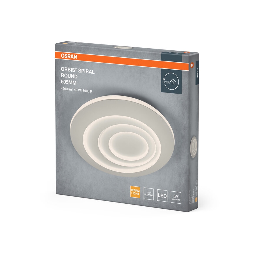 Osram - LED-takarmatur ORBIS SPIRAL LED/42W/230V Ø 50,5 cm