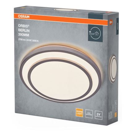 Osram - LED-taklampa ORBIS BERLIN LED/24W/230V Ø 39 cm