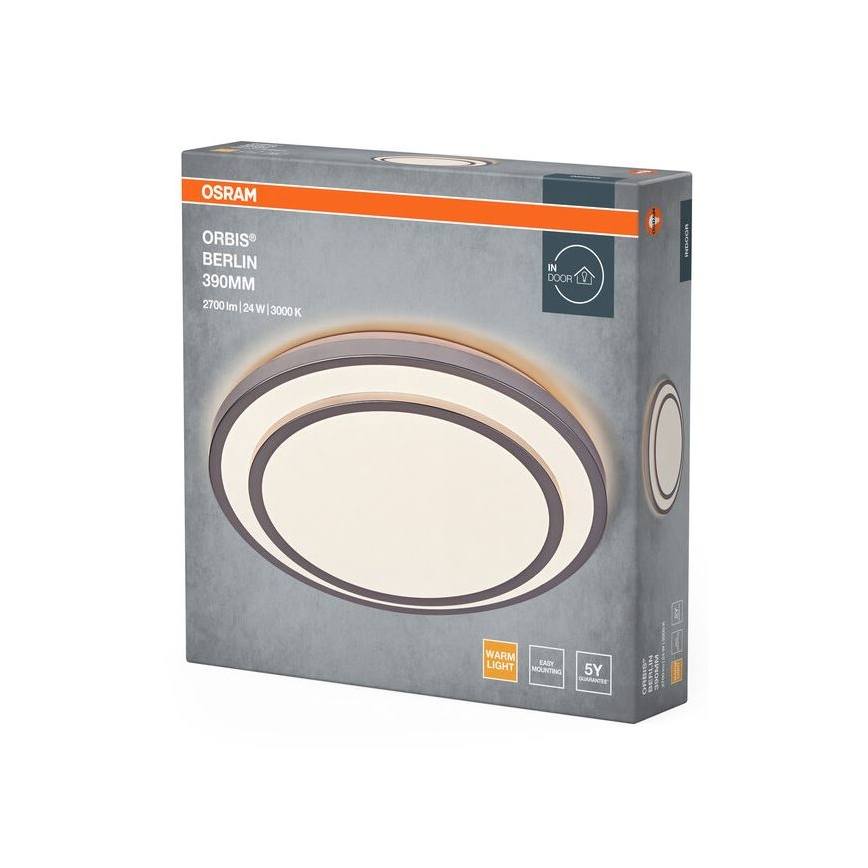 Osram - LED-taklampa ORBIS BERLIN LED/24W/230V Ø 39 cm
