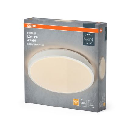 Osram - LED taklampa ORBIS LONDON LED/24W/230V Ø 39,5 cm vit