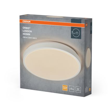 Osram - LED taklampa ORBIS LONDON LED/36W/230V Ø 48 cm vit