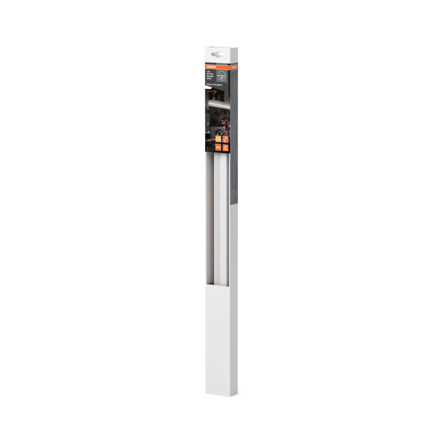 Osram - LED-armatur för underbyggnad med rörelsesensor BATTEN LED/4W/230V 3000K 60 cm vit