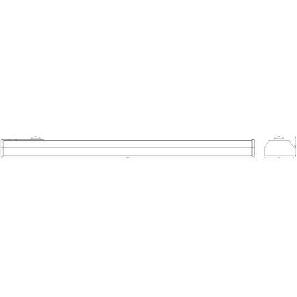Osram - LED-underskåpsarmatur med sensor MOBILE LED/1W/3,7V 500 mAh 20 cm