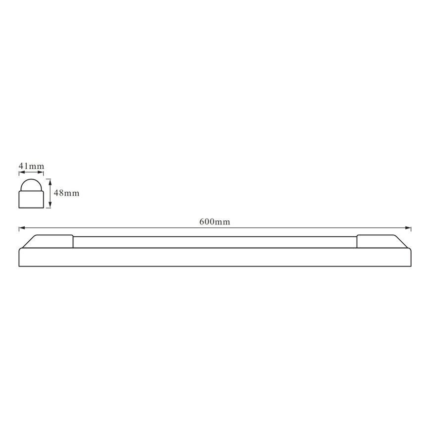 Osram - LED-underskåpsarmatur POWER BATTEN LED/12W/230V 4000K 60 cm vit