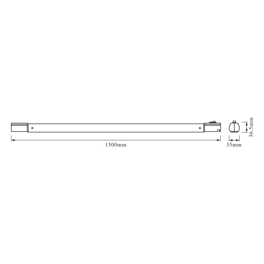 Osram - LED-underskåpsarmatur TUBEKIT LED/21,5W/230V 3000K 150 cm vit