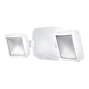 Osram - LED utomhus väggstrålkastare med sensor BATTERY 2xLED/5W/4xD IP54