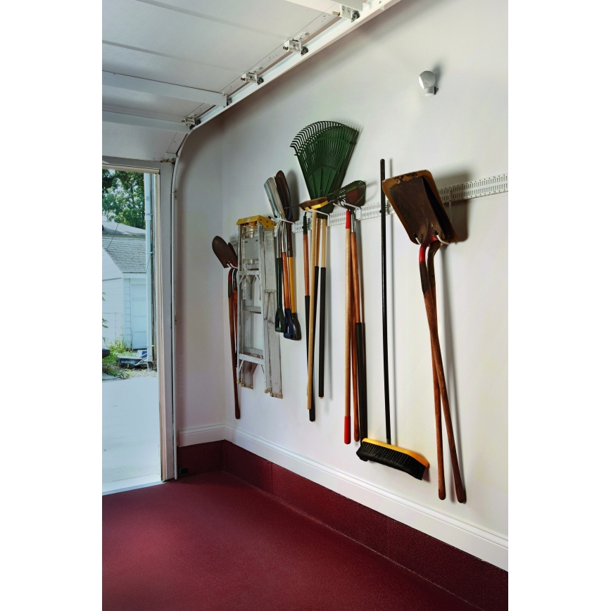 Osram - LED utomhusorienteringsarmatur med rörelse- och skymningssensor SPYLUX LED/0,3W/4,5V IP43 vit