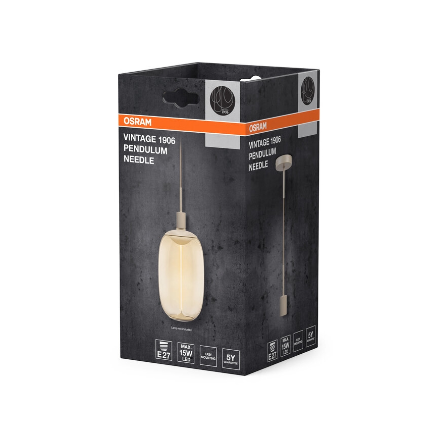 Osram - Nätkabel PENDULUM NEEDLE 1xE27/15W/230V
