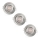 Osram - Set om 3 dimbara infällda LED-armaturer LED/4,9W/230V