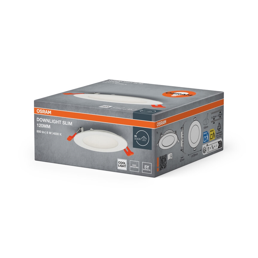 Osram - SLIM infälld LED-armatur 8 W 230 V 4000 K