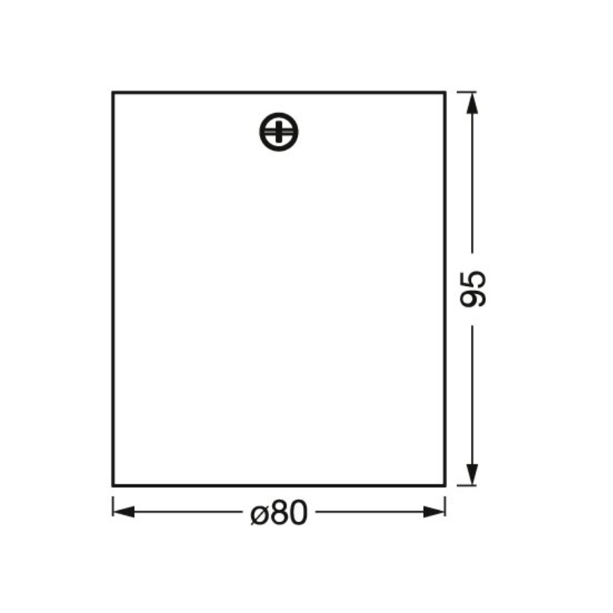 Osram - Spotlampa SPOT 1xGU10/7W/230V vit