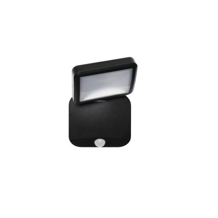 Osram - Utomhus väggmonterad LED-reflektor med sensor BATTERY LED/4W/4xD IP54