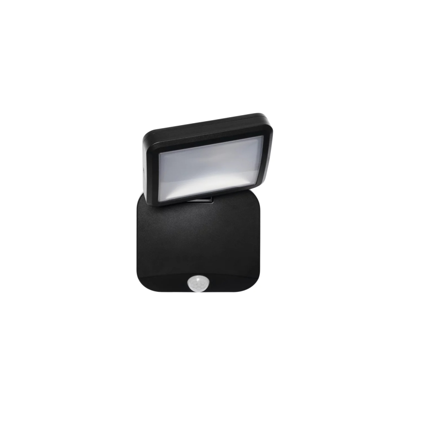 Osram - Utomhus väggmonterad LED-reflektor med sensor BATTERY LED/4W/4xD IP54