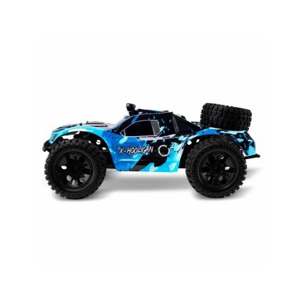 Overmax - fjärrstyrd RC-bil X-HOOLIGAN 3xAA/1800 mAh blå/svart