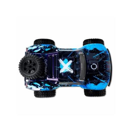 Overmax - fjärrstyrd RC-bil X-HOOLIGAN 3xAA/1800 mAh blå/svart