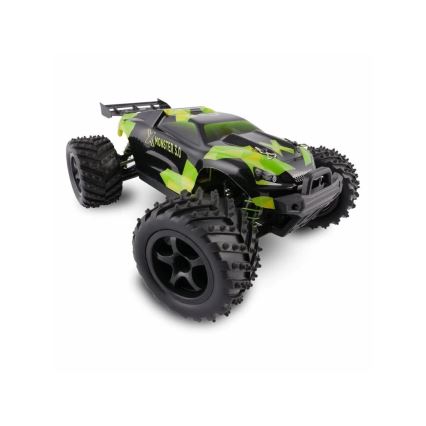 Overmax - fjärrstyrd RC-bil X-MONSTER 3.0 1700 mAh Svart/Grön