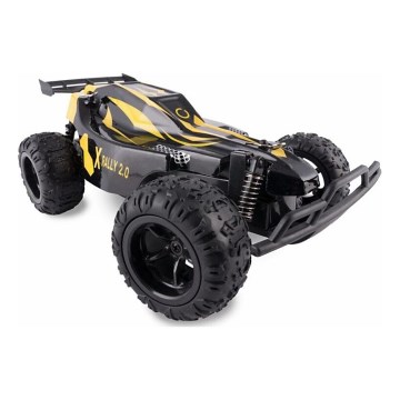 Overmax - Fjärrstyrd RC-bil X-RALLY 2.0 1200 mAh Svart/Gul