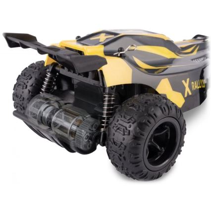 Overmax - Fjärrstyrd RC-bil X-RALLY 2.0 1200 mAh Svart/Gul