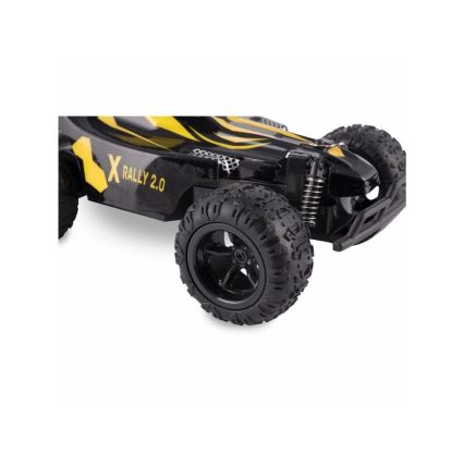 Overmax - Fjärrstyrd RC-bil X-RALLY 2.0 1200 mAh Svart/Gul