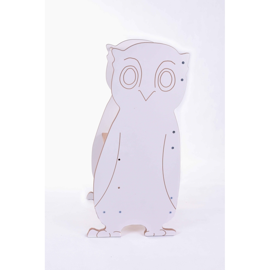 Lärande torn OWL vit/lönn