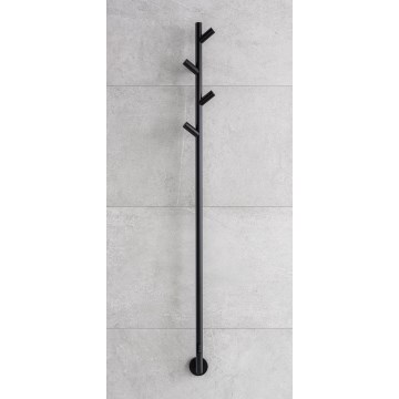 P.M.H. LS1B - Elektrisk handdukstork LISA 24W/230V 170 cm IP44 svart